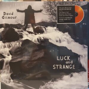 DAVID GILMOUR - LUCK AND STRANGE (TURUNCU RENKLİ PLAK) - Görsel 1