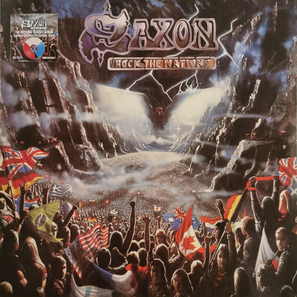 SAXON - ROCK THE NATIONS (RENKLİ PLAK) ON