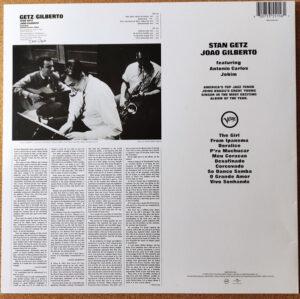 STAN GETZ - JOAO GILBERTO - GETZ/GILBERTO - Görsel 2