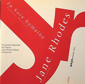 FRANCIS POULENC - JANE RHODES - VIVE