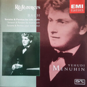YEHUDI MENUHIN - BACH - SONATAS & PARTITAS FOR SOLO VIOLIN (2CD)