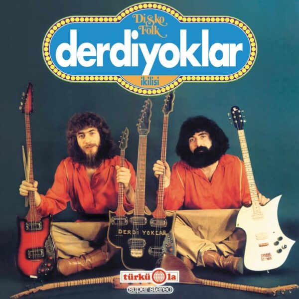 DERDİYOKLAR İKİLİSİ - DİSKO FOLK PLAK ÖN