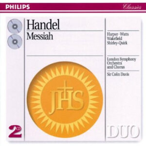 HANDEL - COLIN DAVIS - MESSIAH (2CD)