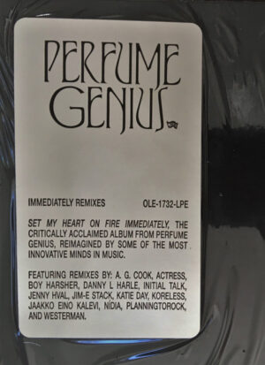 PERFUME GENIUS - IMMEDIATELY REMIXES (RENKLİ PLAK) - Görsel 3