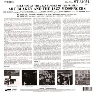 ART BLAKEY & THE JAZZ MESSENGERS - MEET YOU AT THE JAZZ CORNER OF THE WORLD - VOLUME 1 - Görsel 2
