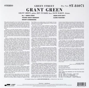 GRANT GREEN - GREEN STREET - Görsel 2