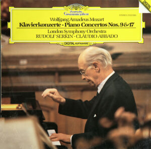 MOZART - RUDOLF SERKIN - CLAUDIO ABBADO - KLAVIERKONZERTE - PIANO CONCERTOS NOS. 9 & 17 - Görsel 1