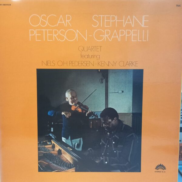 OSCAR PETERSON - STEPHANE GRAPPELLI - VOL. 1 PLAK ÖN