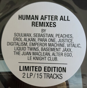 DAFT PUNK - HUMAN AFTER ALL (REMIXES) - Görsel 3