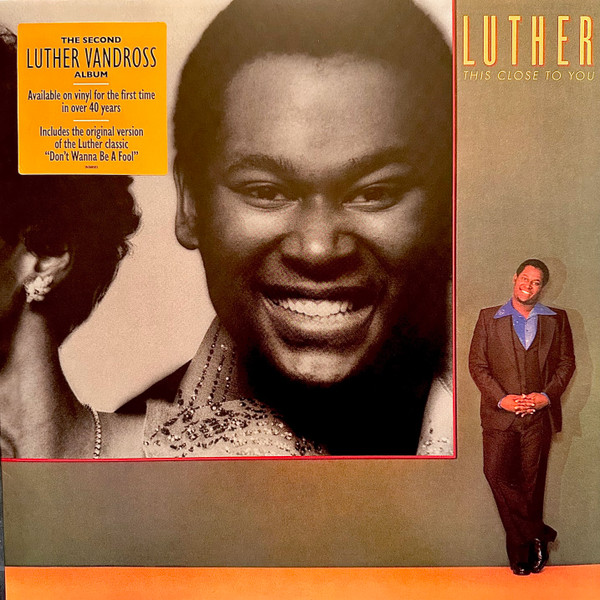 LUTHER VANDROSS - THIS CLOSE TO YOU PLAK ÖN