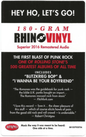 RAMONES - RAMONES - Görsel 3