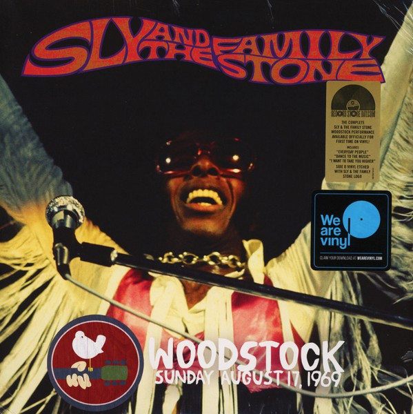 SLY & THE FAMILY STONE - WOODSTOCK SUNDAY AUGUST 17 1969 PLAK ÖN