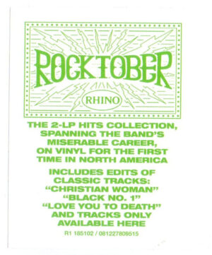 TYPE O NEGATIVE - THE LEAST WORST OF - Görsel 3