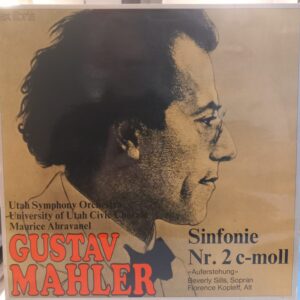 MAHLER - BEVERLY SILLS - FLORENCE KOPLEFF - SINFONIE NR. 2 C-MOLL