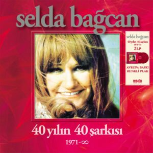SELDA BAĞCAN - 40 YILIN 40 ŞARKISI (RENKLİ PLAK)