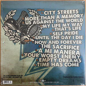 AGNOSTIC FRONT - MY LIFE MY WAY (RENKLİ PLAK) - Görsel 2