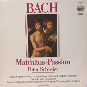 BACH - PETER SCHREIER - MATTHAUS PASSION