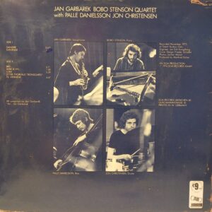 JAN GARBAREK - BOBO STENSON QUARTET - DANSERE - Görsel 2