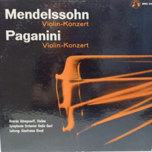 MENDELSSOHN - PAGANINI - VIOLIN KONZERT