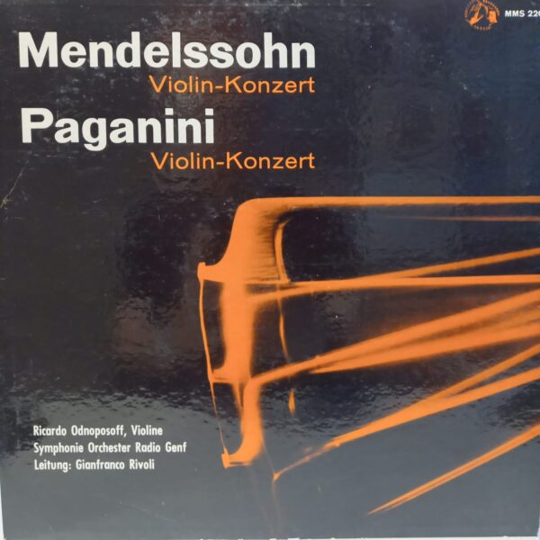 MENDELSSOHN - PAGANINI - VIOLIN KONZERT PLAK ÖN