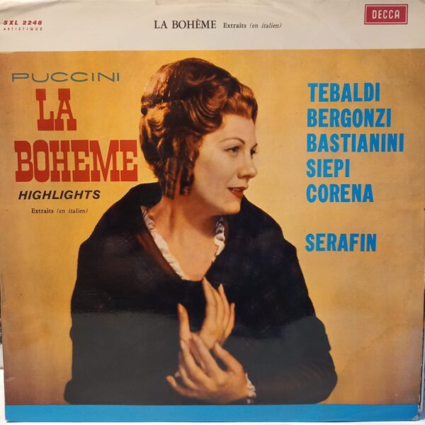 PUCCINI - SERAFIN - LA BOHEME - HIGHLIGHTS PLAK ÖN