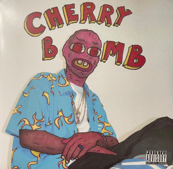TYLER THE CREATOR - CHERRY BOMB (MASK COVER) (RENKLİ PLAK) PLAK ÖN