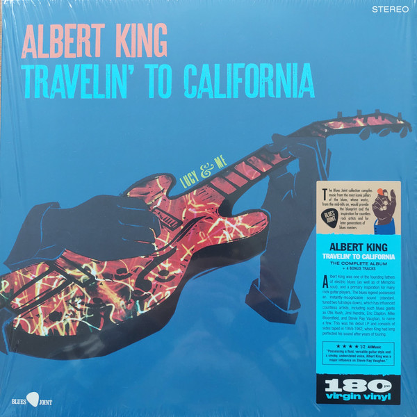 ALBERT KING - TRAVELLIN' TO CALIFORNIA PLAK ÖN