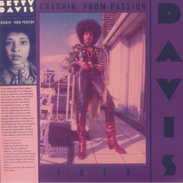 BETTY DAVIS - CRASHIN' FROM PASSION PLAK ÖN