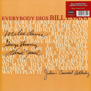 BILL EVANS TRIO - EVERBODY DIGS BILL EVANS (RENKLİ PLAK) - Görsel 1