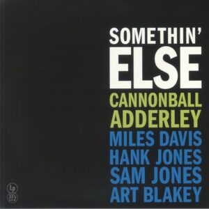 CANNONBALL ADDERLEY - SOMETHIN' ELSE (RENKLİ PLAK)
