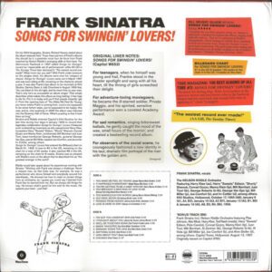 FRANK SINATRA - SONGS FOR SWINGIN' LOVERS! - Görsel 2