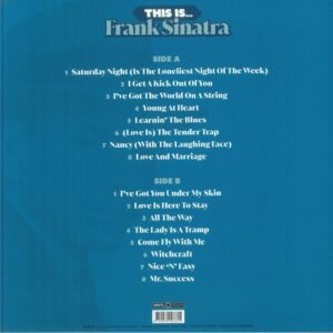 FRANK SINATRA - THIS IS FRANK SINATRA (RENKLİ PLAK) - Görsel 2