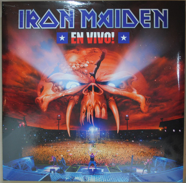 IRON MAIDEN - EN VIVO! PLAK ÖN