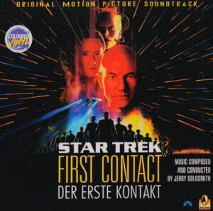 JERRY GOLDSMITH - STAR TREK - FIRST CONTACT (RENKLİ PLAK)