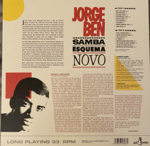 JORGE BEN - SAMBA ESQUEMA NOVO - Görsel 2