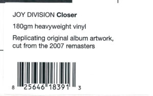 JOY DIVISION - CLOSER - Görsel 3