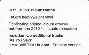 JOY DIVISION - SUBSTANCE 1977-1980 - Görsel 3