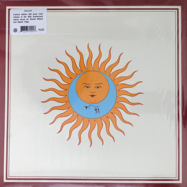 KING CRIMSON - LARKS' TONGUES IN ASPIC PLAK ÖN