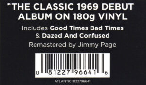 LED ZEPPELIN - LED ZEPPELIN I - Görsel 3