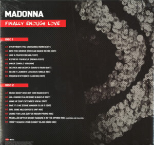 MADONNA - FINALLY ENOUGH LOVE - Görsel 2