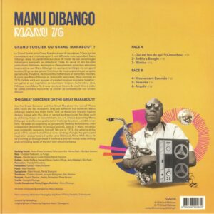 MANU DIBANGO - MANU 76 - Görsel 2