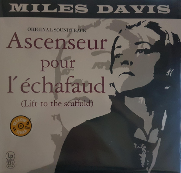 MILES DAVIS - ASCENSEUR POUR L'ECHAFAUD (RENKLİ PLAK) plak ön