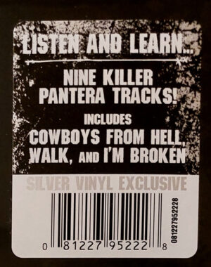 PANTERA - HISTORY OF HOSTILITY (RENKLİ PLAK) - Görsel 4