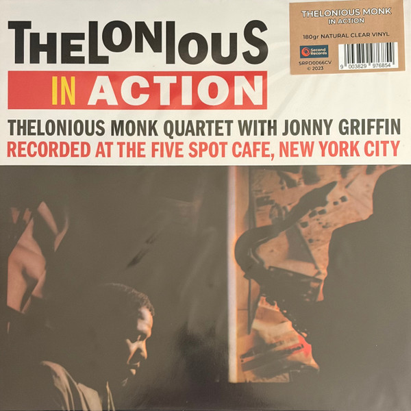 THELONIOUS MONK QUARTET - IN ACTION (RENKLİ PLAK) PLAK ÖN