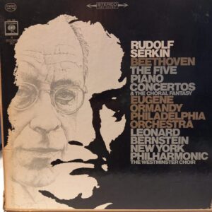 BEETHOVEN - RUDOLF SERKIN - THE FIVE PIANO CONCERTOS