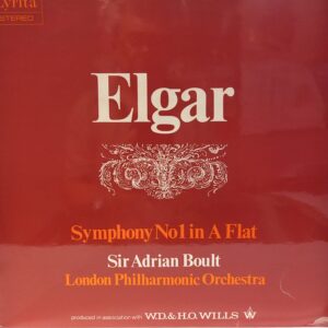 ELGAR - ADRIAN BOULT - SYMPHONY NO 1 IN A FLAT