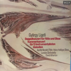 GYORGY LIGETI - DOPPELKONZERT FUR FLOTE UND OBOE - KAMMERKONZERT