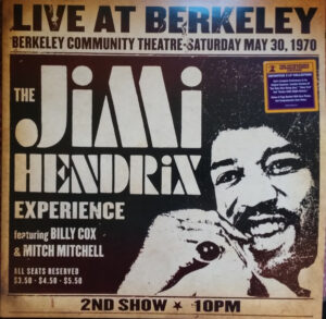 JIMI HENDRIX EXPERIENCE - LIVE AT BERKELEY