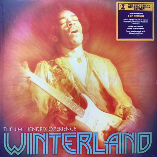 JIMI HENDRIX EXPERIENCE - WINTERLAND PLAK ÖN