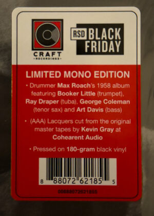 MAX ROACH - DEEDS NOT WORDS - Görsel 3